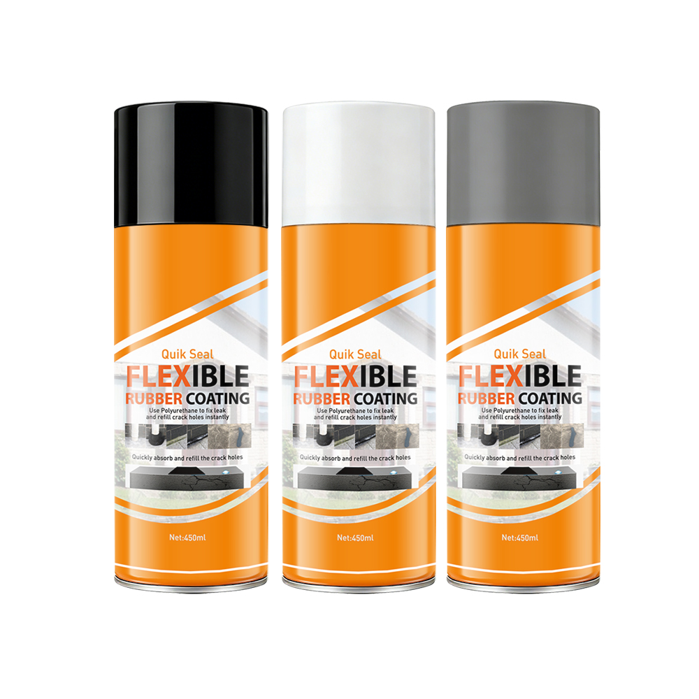 Spray Cauciuc Lichid pentru Etansare si Impermeabilizare | Aplicare Rapida | Rezistent la Apa | pentru Beton, PVC, ABS si MDF
