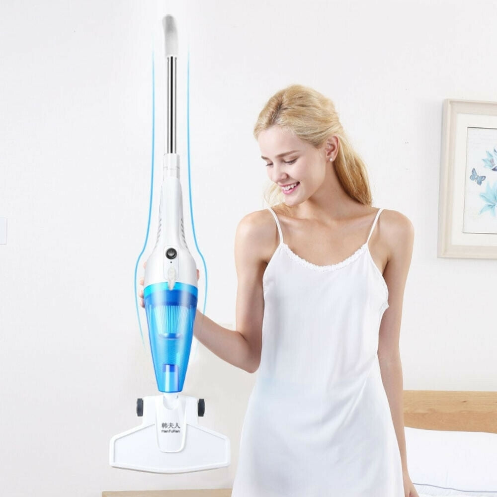 Aspirator Vertical cu Fir 2 în 1, Fără Sac, Tehnologie Ciclonică și Filtru HEPA Lavabil