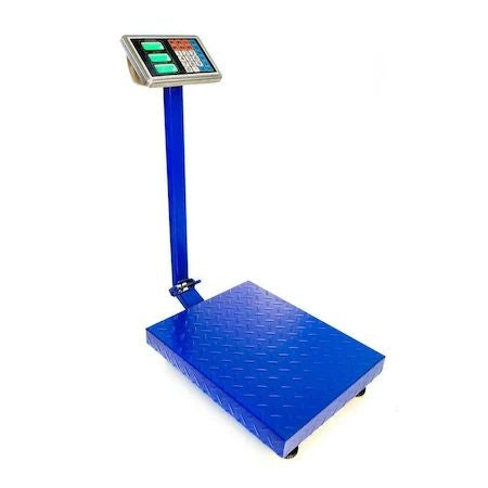 Cântar cu Platformă 700 kg, cu Acumulator Integrat și Coloană Rabatabilă
