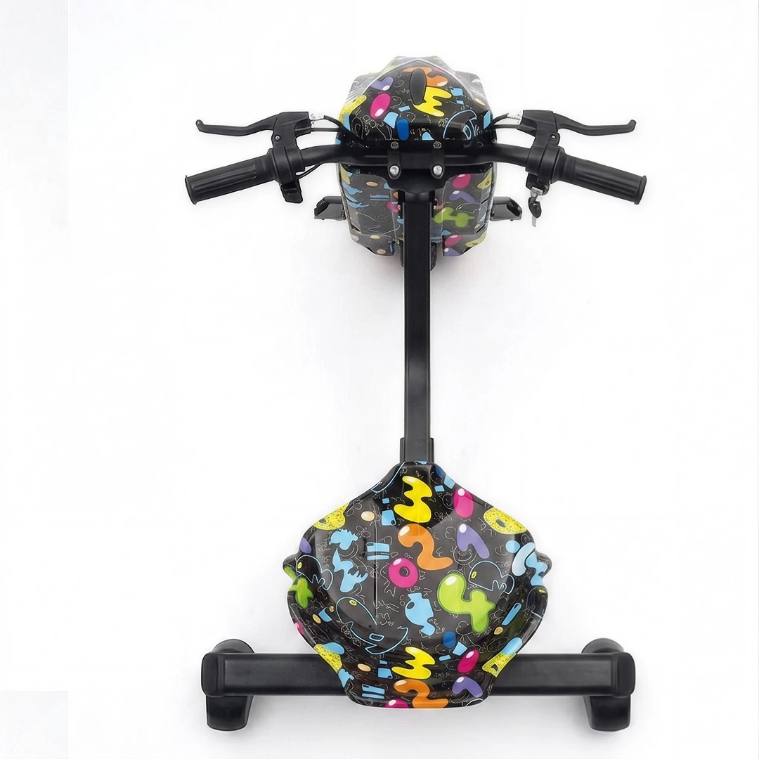 Trotinetă Electrică de Drift pentru Copii 36V, 250W, 3 Roți, Graffiti Multicolor