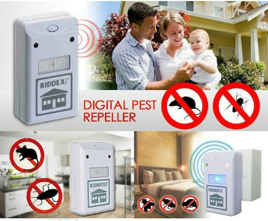 Aparat Antigandaci Si Antirozatoare Ultrasunete | 150 m2 | Fara Chimicale | Priza 230V | Silentios