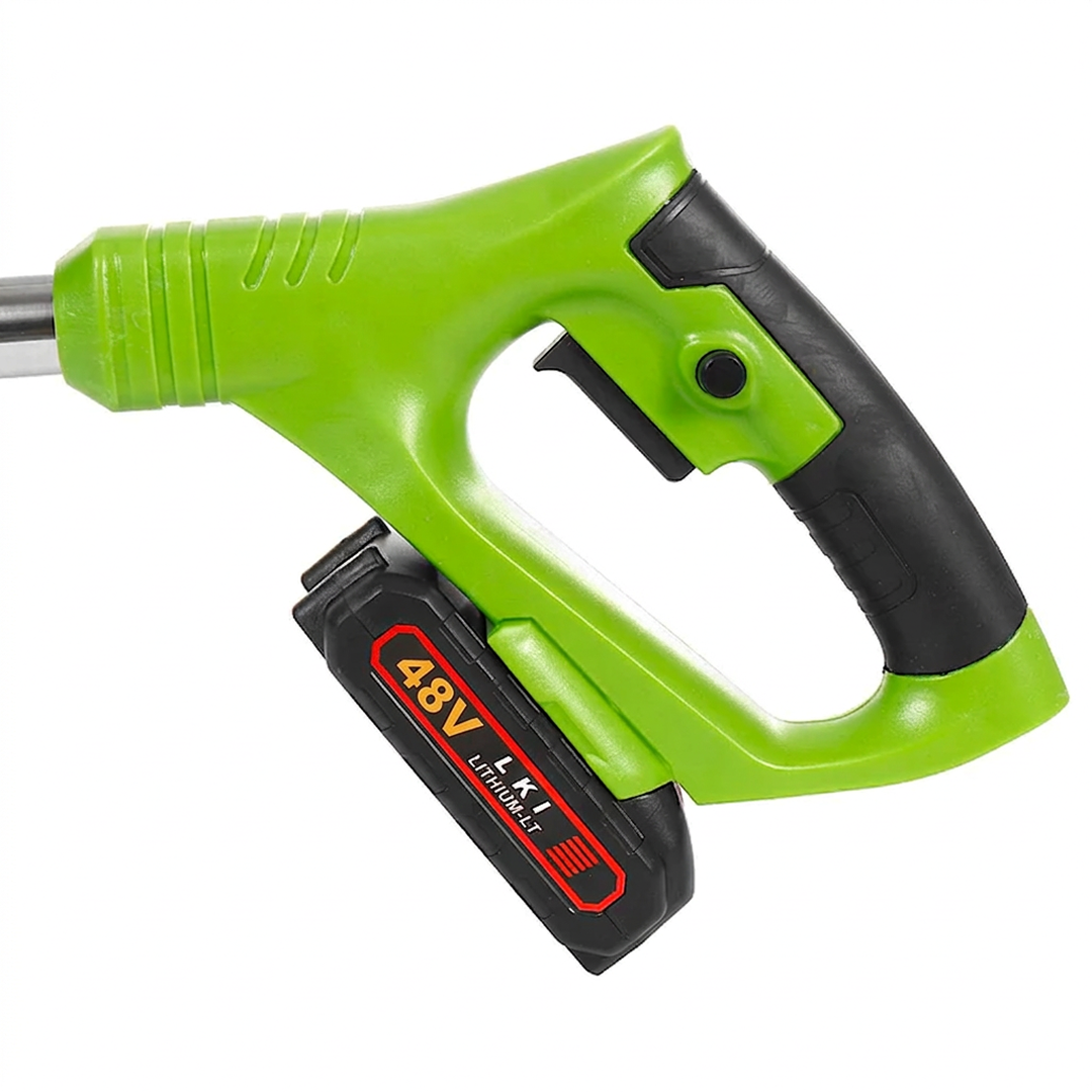 Motocoasa Electrica Cu Acumulator 48V | 18000 RPM | 2 Baterii 4000 mAh | Set Lame Inclus